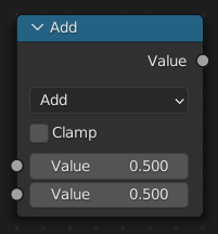 Compositing node types compositor node math